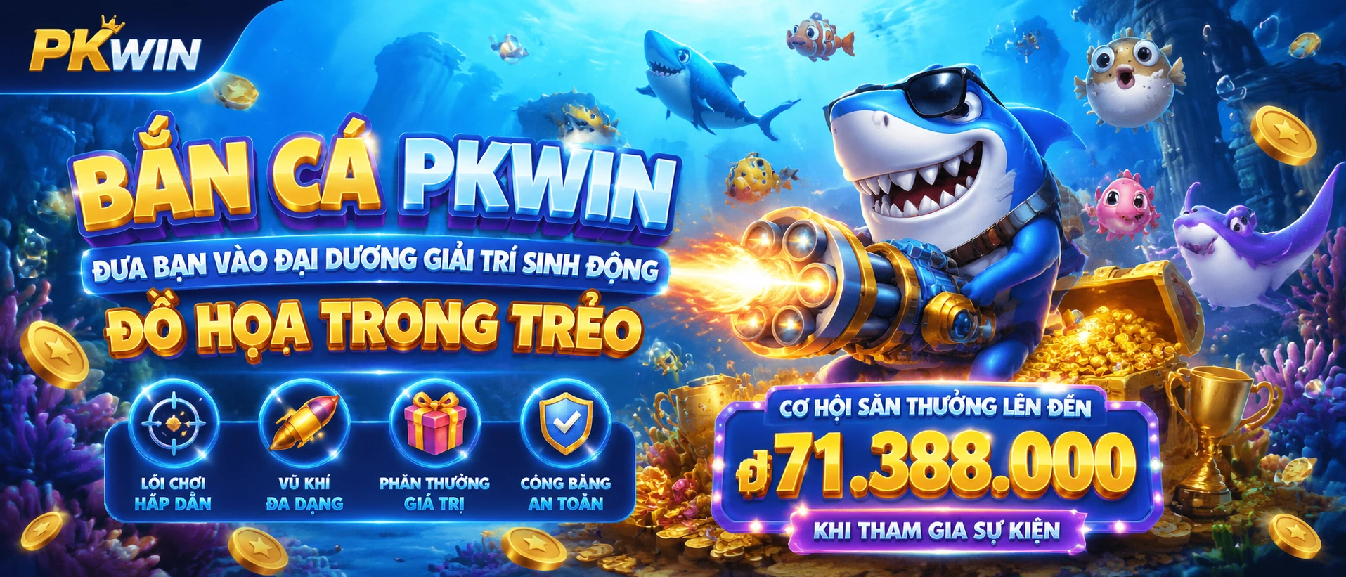Trải nghiệm bắn cá trên di động