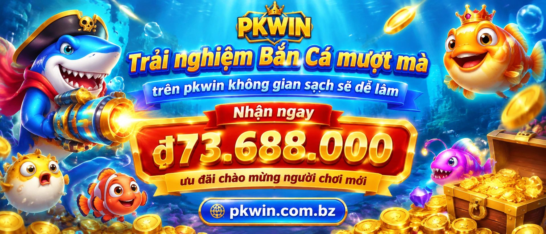Bắn Cá Jackpot với giao diện mốc thưởng nổi bật