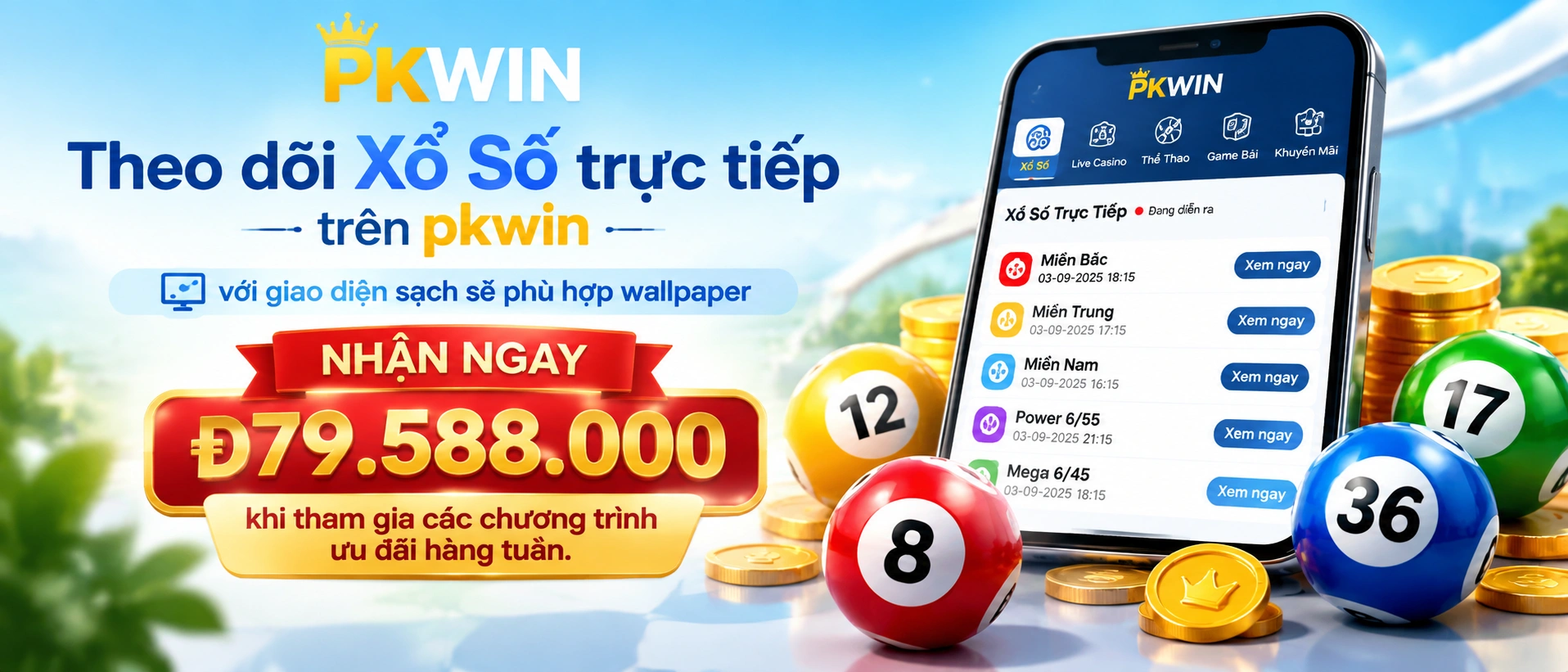 Xổ Số Miền Bắc Miền Nam Miền Trung trên giao diện mobile